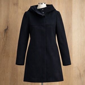 COS Black Trench Coat